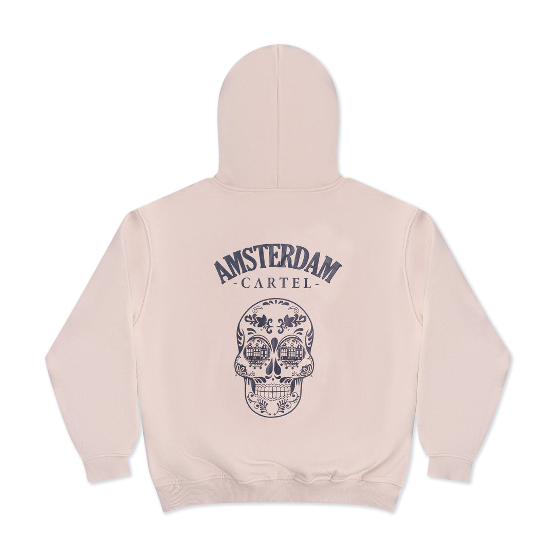 Cream Hoodie x Skull